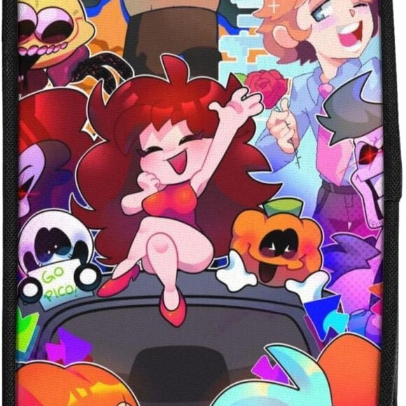 3 Pc. Anime Backpack, Lunch Bag and Pencil Case - UNISEX - BRAND NEW - Picture 9 of 11